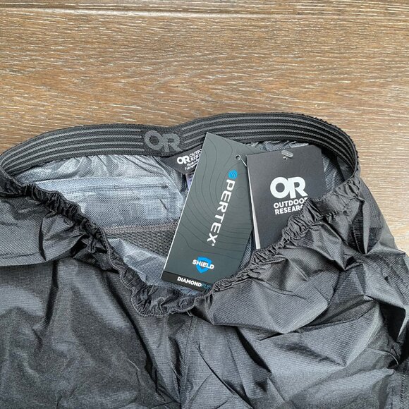 Outdoor Research Women's Helium Ultralight Rain Pants, Size XS Short NWT - Picture 4 of 5